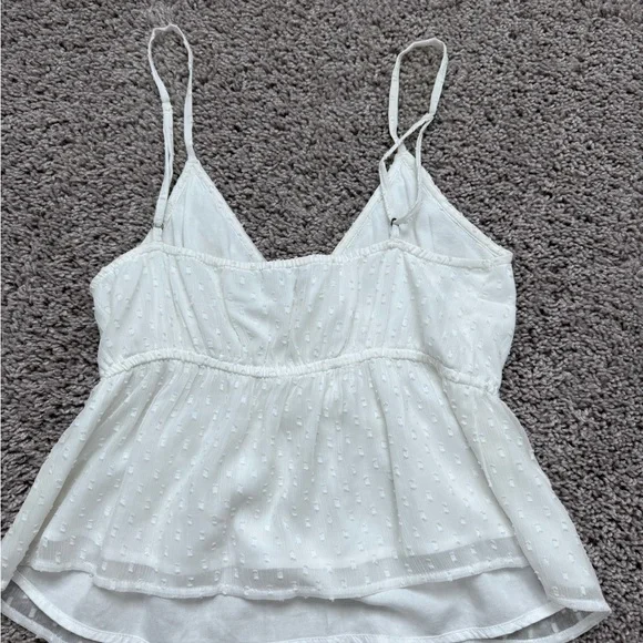 Abercrombie & Fitch Button-Through Lace Trim Cami - Picture 4 of 4